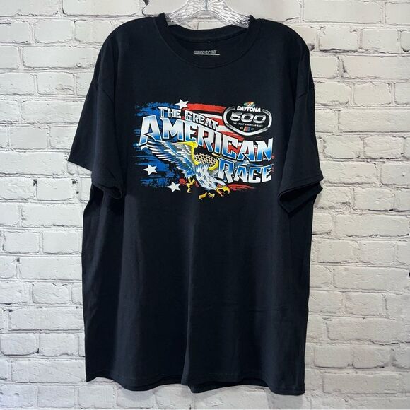 Official NASCAR Daytona 500 “The Great American Race” T-Shirt Size XL - Picture 3 of 15